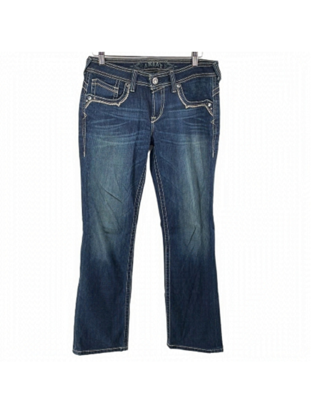 Ariat Amber Jeans western wear denim gemstones cowboy rodeo sz 29